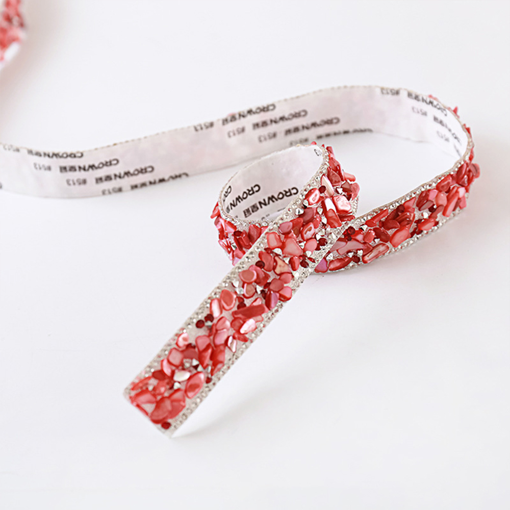 90cm 2cm Crystal Rhinestone Se - Embellishment Glue Craft ulasan dan harga
