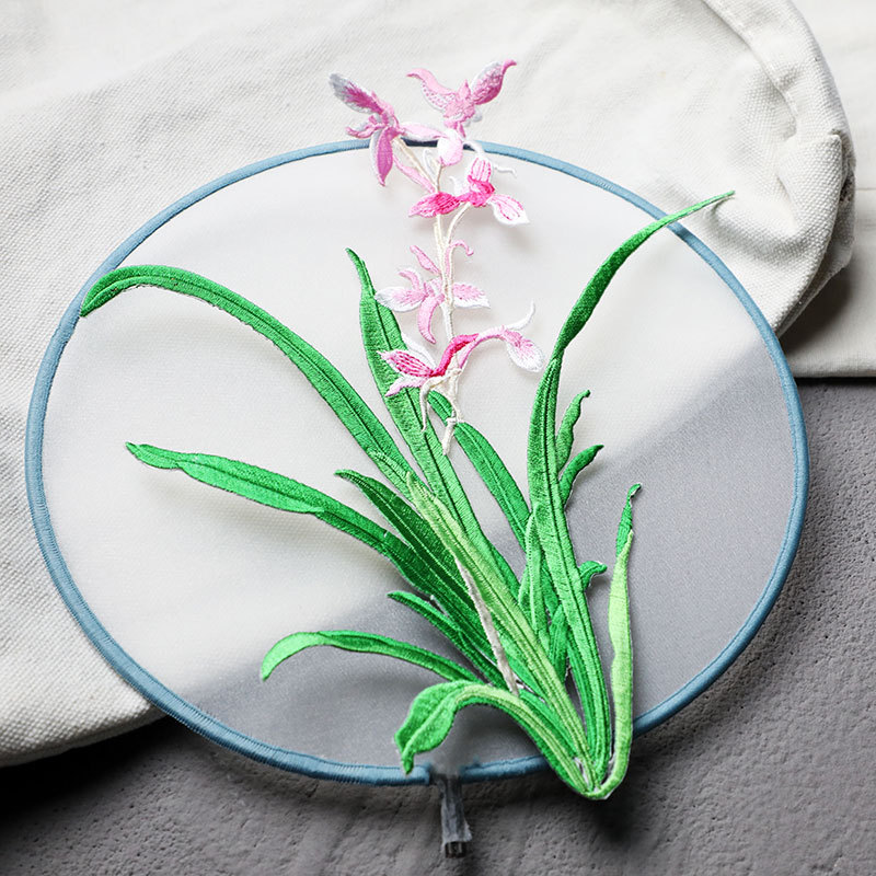 1 Piece Iron on Patch Embroide - Applique Patch Flower ulasan dan harga