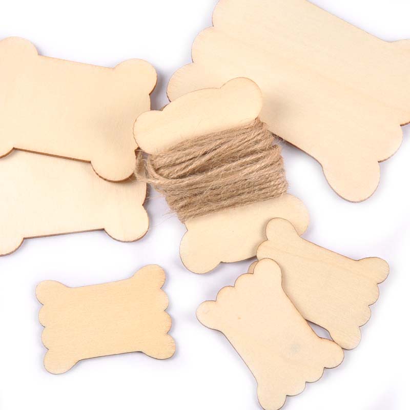 54/72/98mm Wooden Flat Bobbin  - Organza Ribbon Spool ulasan dan harga
