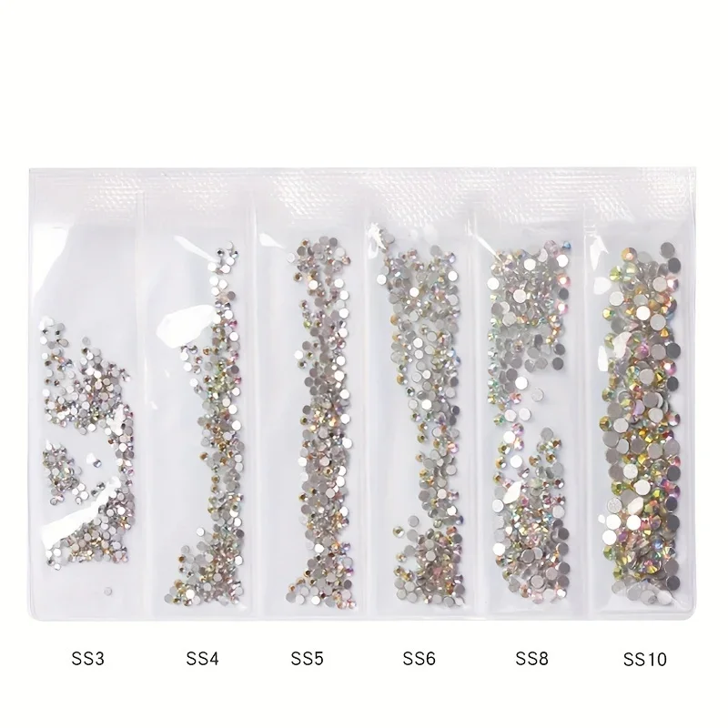 SWAGPICK SS3-10 Mix White AB G - Hotfix Rhinestone Sheet ulasan dan harga