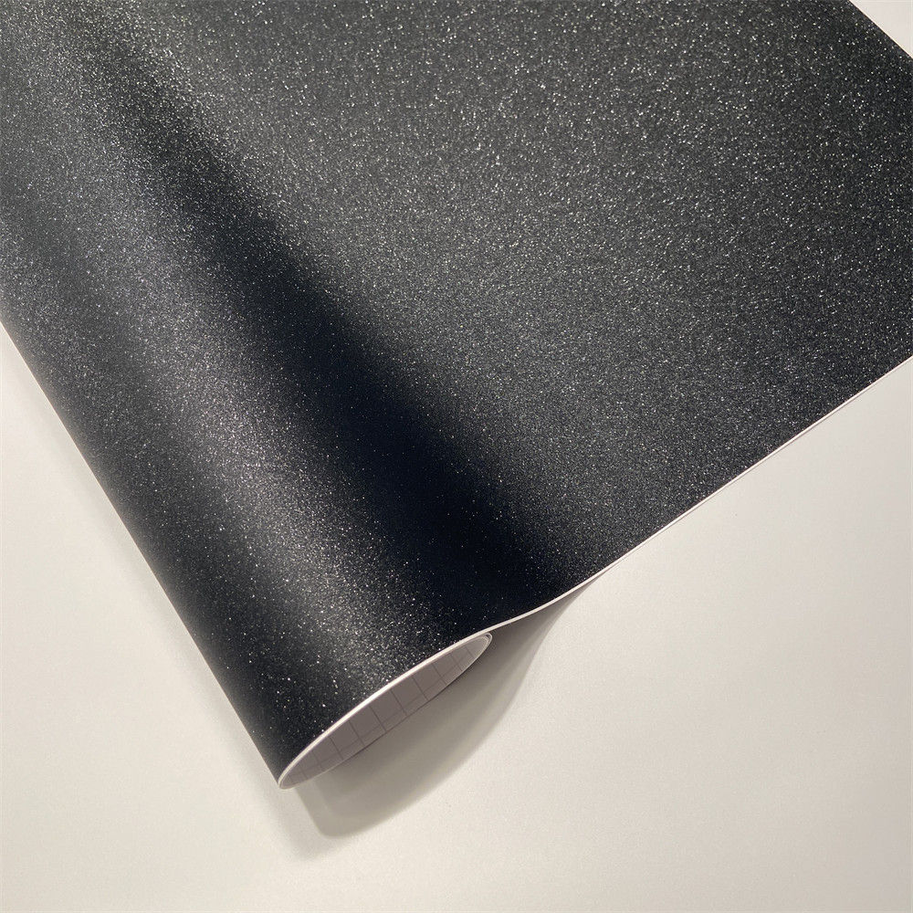 Sandy Glitter Black Diamond Vi - Glitter Vinyl Roll ulasan dan harga