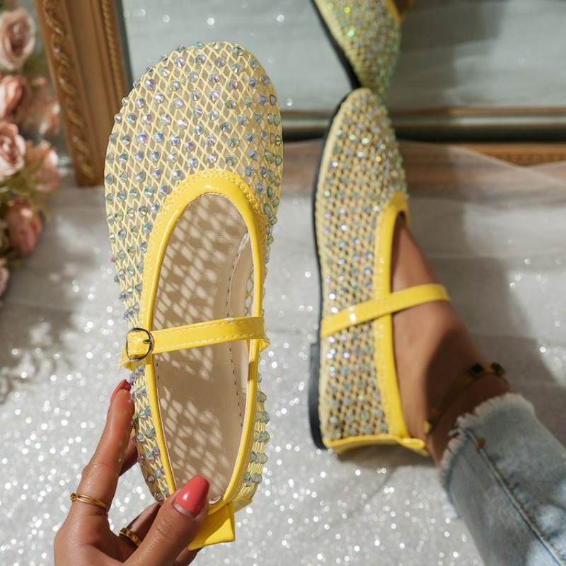 Womens Fashion Sparkling Rhine - Crystal Mesh Fabric ulasan dan harga
