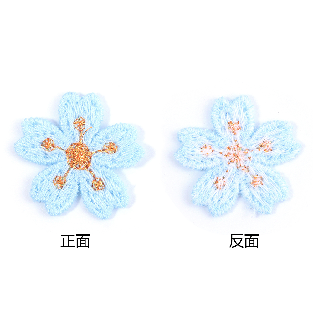 20pcs/lot Colorful 2.4cm Embro - Applique Patch Flower ulasan dan harga